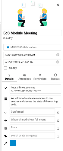 Screenshot 2021-10-21 at 09-37-01 Week 43 of 2021 - Calendar - MUSES
